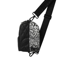 Half Graff Quilted Backpack Sling