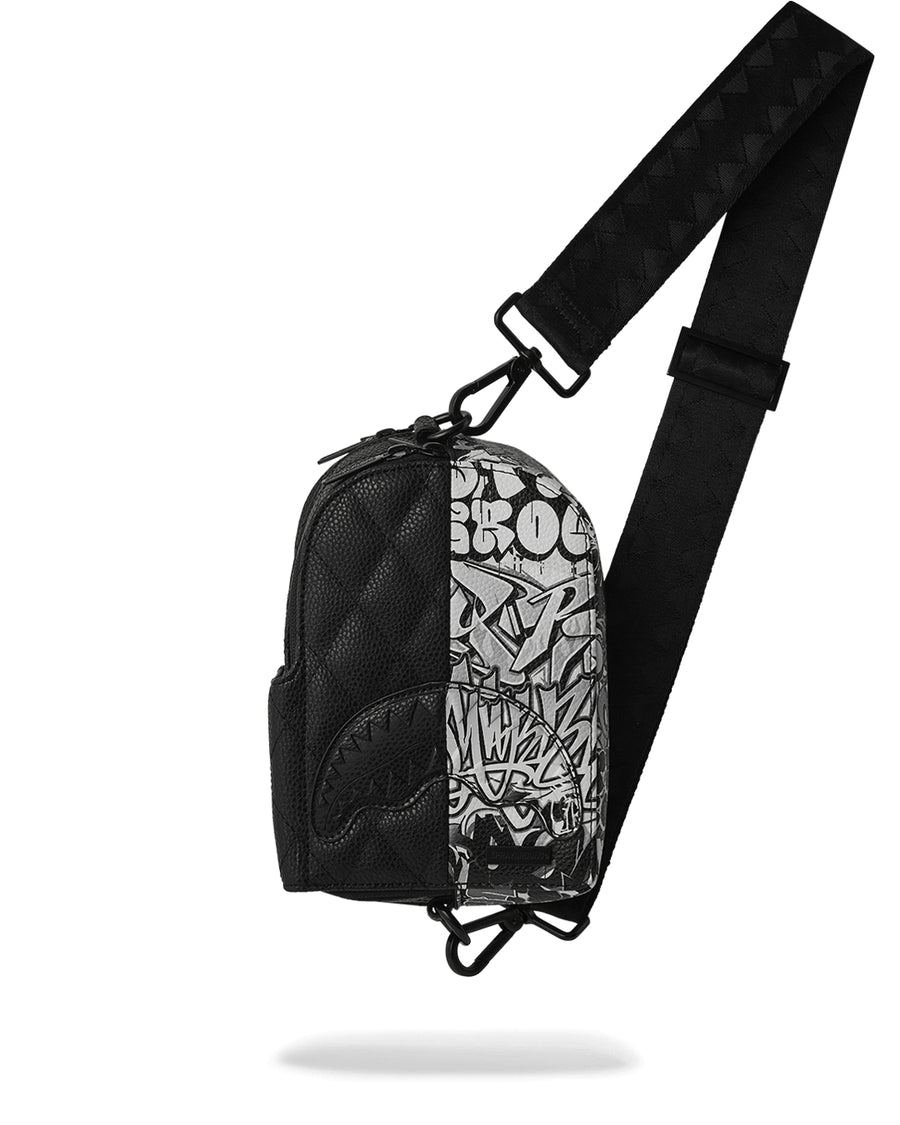 Half Graff Quilted Backpack Sling