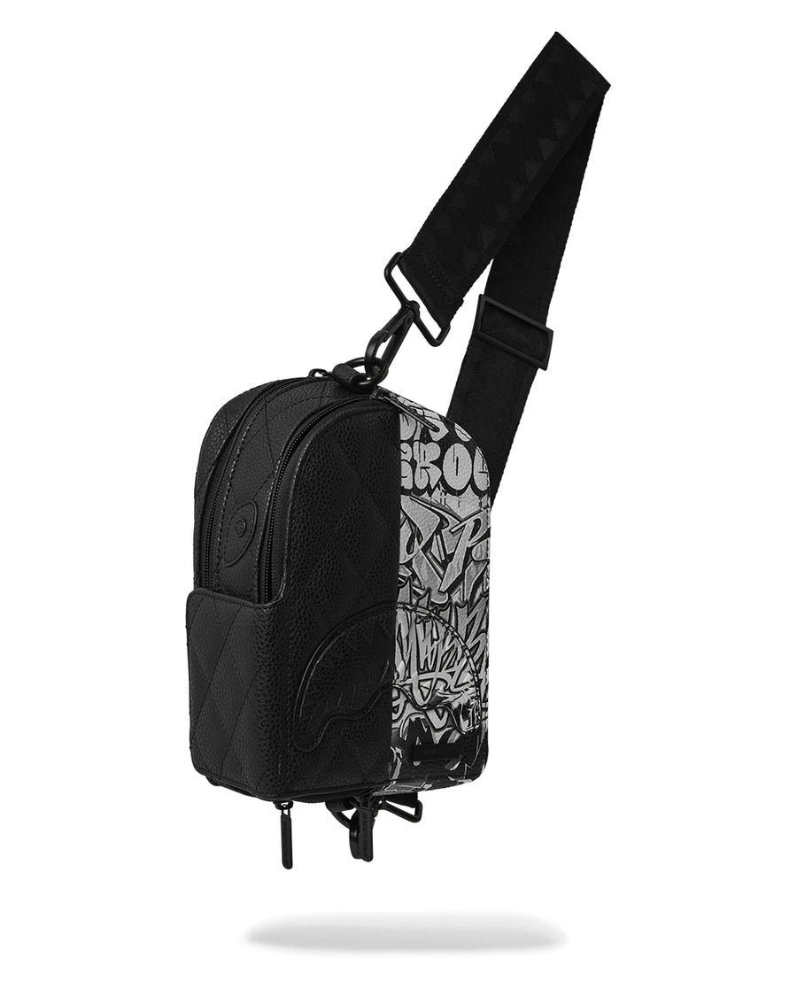 Half Graff Quilted Backpack Sling