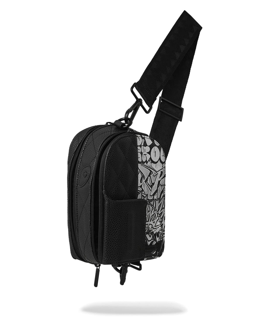 Half Graff Quilted Backpack Sling