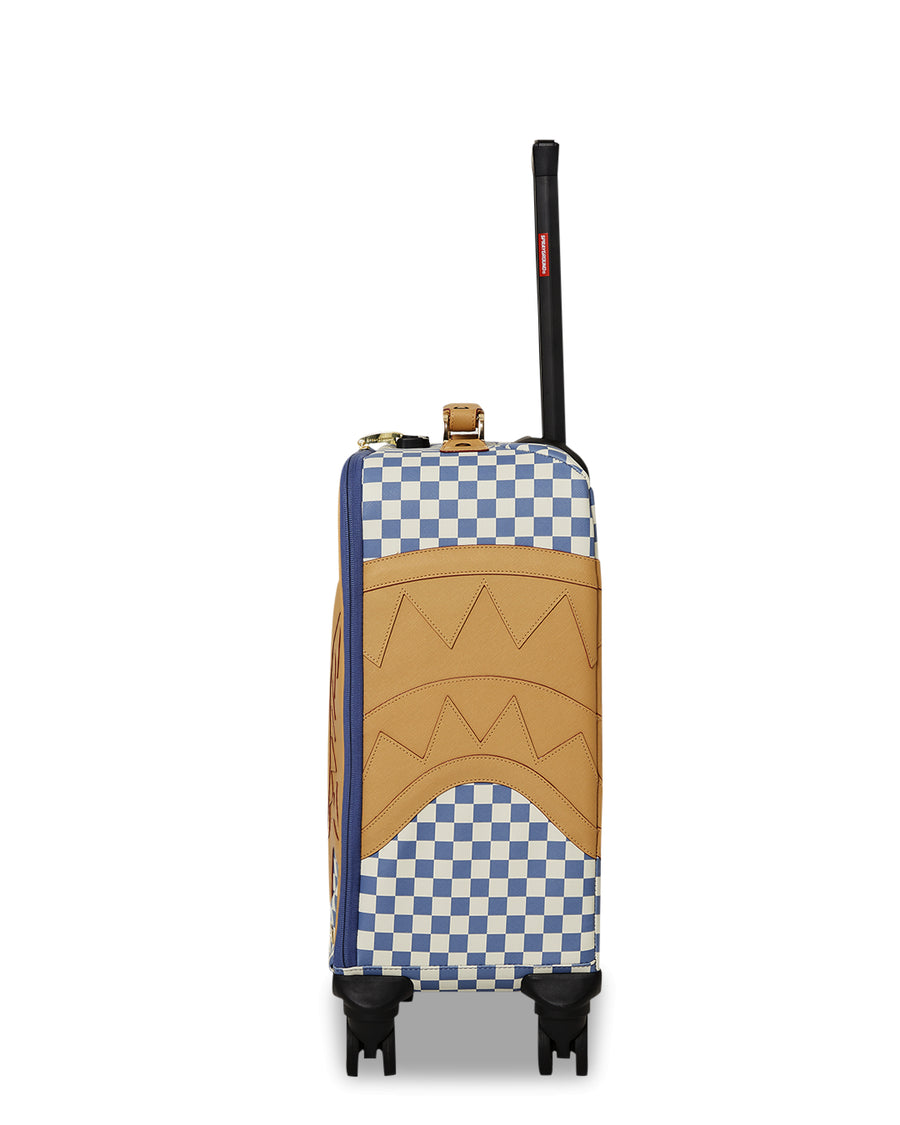 Letter Checker Soft Carry-on Luggage