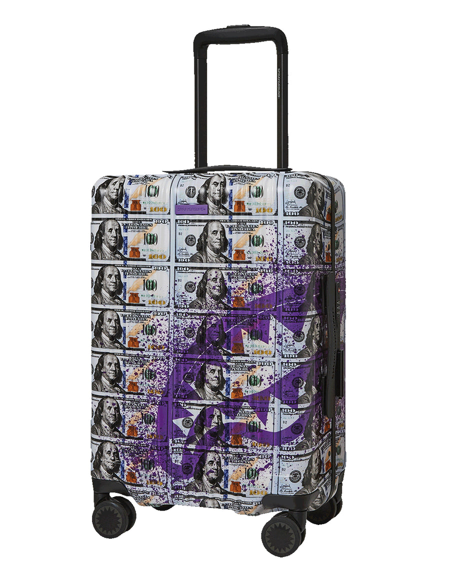 Money Splat Hard Shell Carry-on Luggage