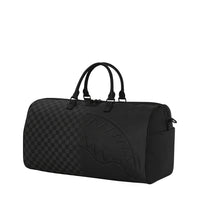 Half Spritz Black/grey Check Duffle