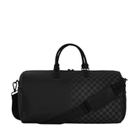 Half Spritz Black/grey Check Duffle