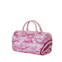 Pink Fur Camo Duffle