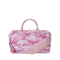 Pink Fur Camo Duffle