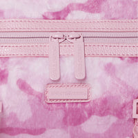 Pink Fur Camo Duffle