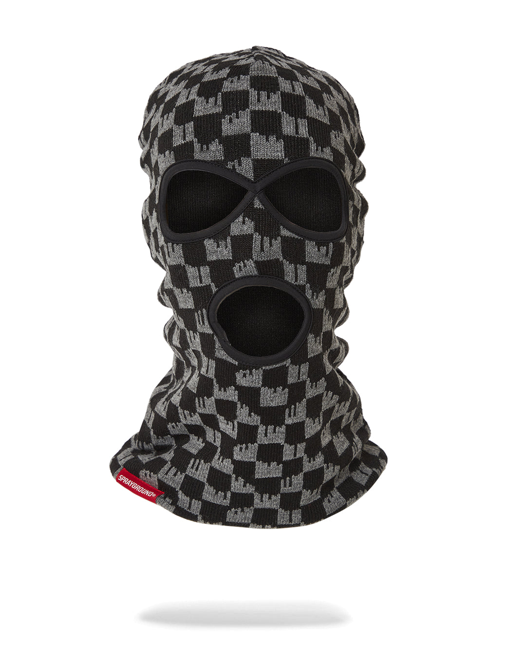 Checkered Drip Mask