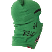 Green Money Bear Ski Mask