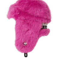 A.i. Pink Fur Trapper Hat