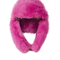 A.i. Pink Fur Trapper Hat