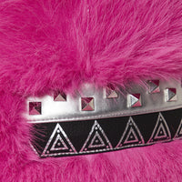 A.i. Pink Fur Trapper Hat