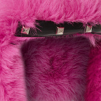 A.i. Pink Fur Trapper Hat