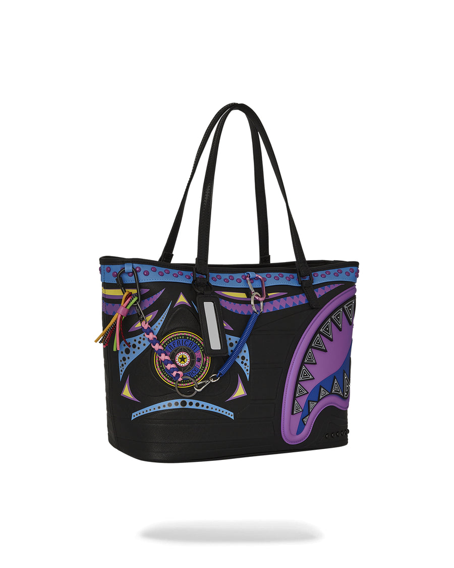 A.i. Purple Wonderland Tote