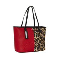 Split Cheetah Tote