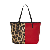 Split Cheetah Tote