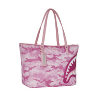 Pink Fur Camo Tote