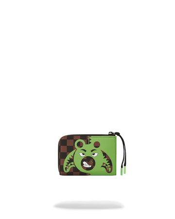 Green Bear Face Wallet