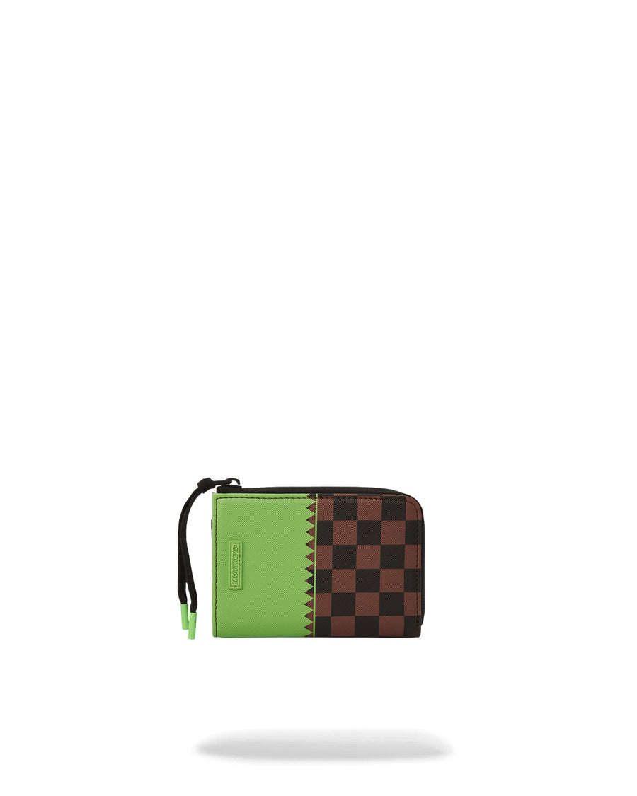 Green Bear Face Wallet