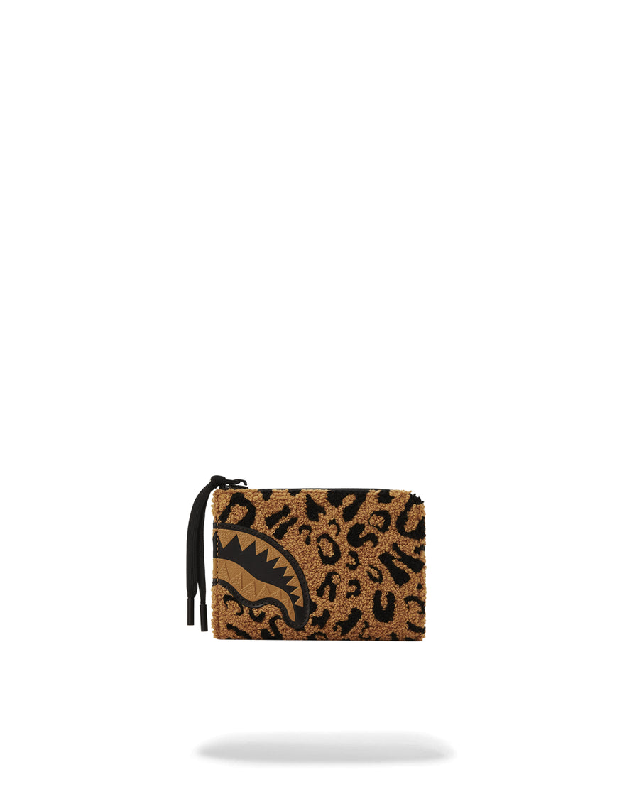 Chenille Cheetah Wallet