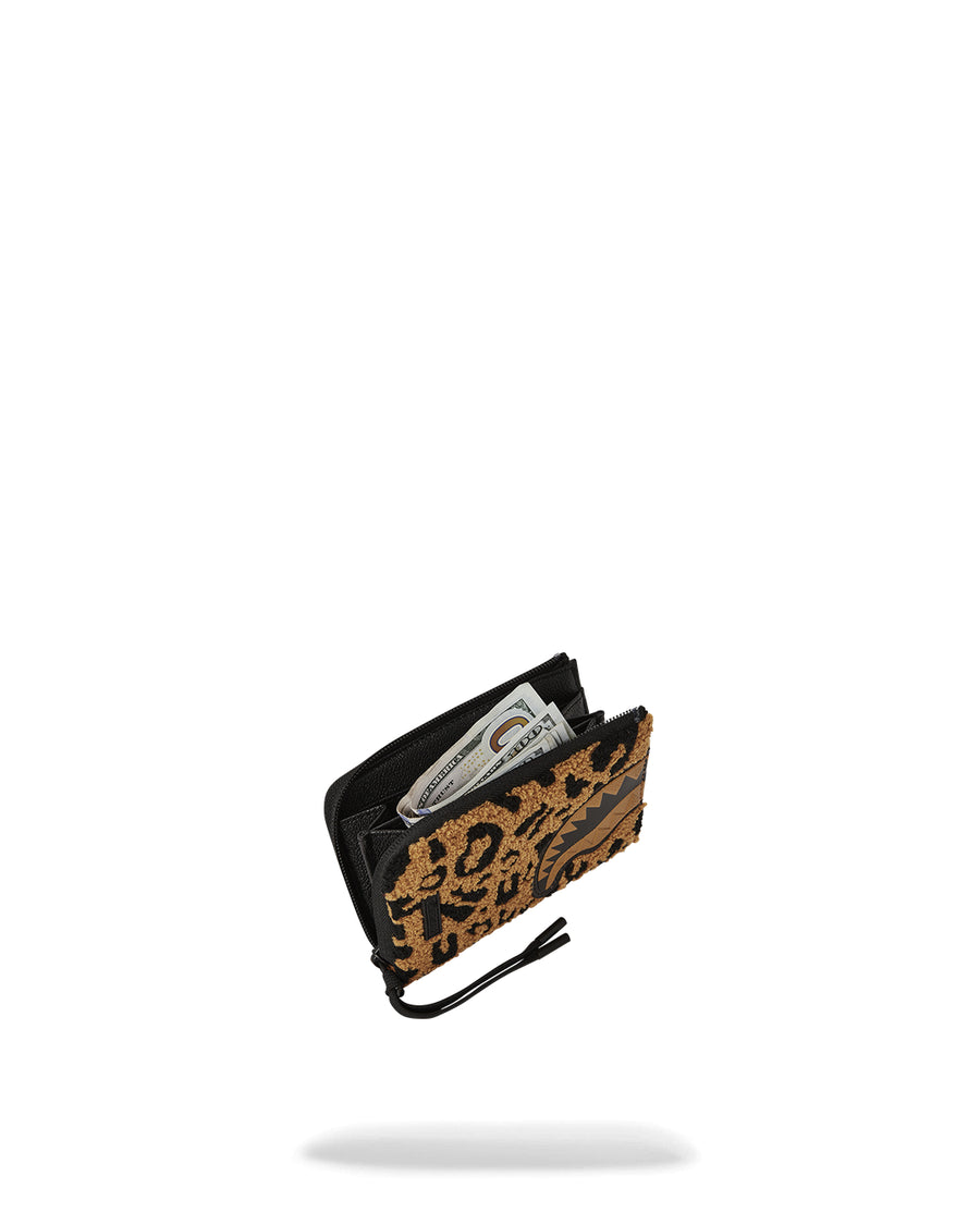 Chenille Cheetah Wallet