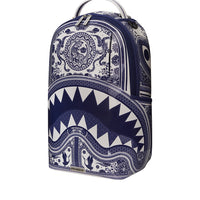 1 OFF BAGS BACKPACK BLUE WHITE