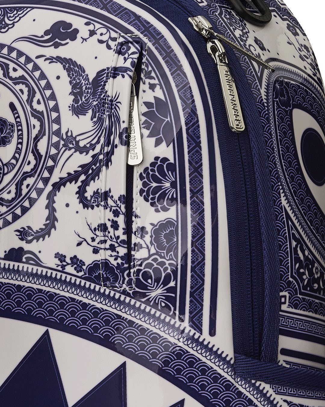 1 OFF BAGS BACKPACK BLUE WHITE