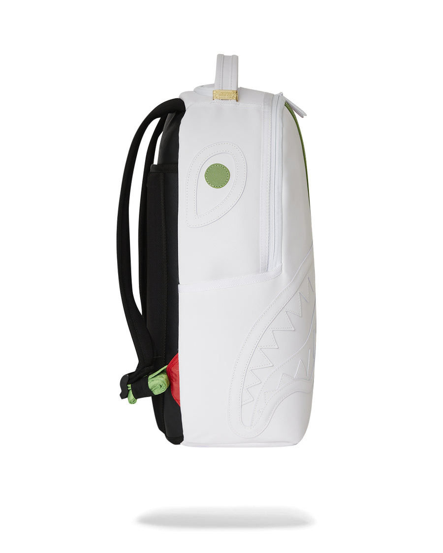 ITALY RACING STRIPES BACKPACK WHITE