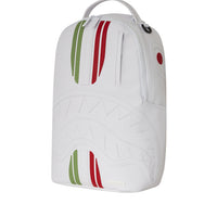 ITALY RACING STRIPES BACKPACK WHITE