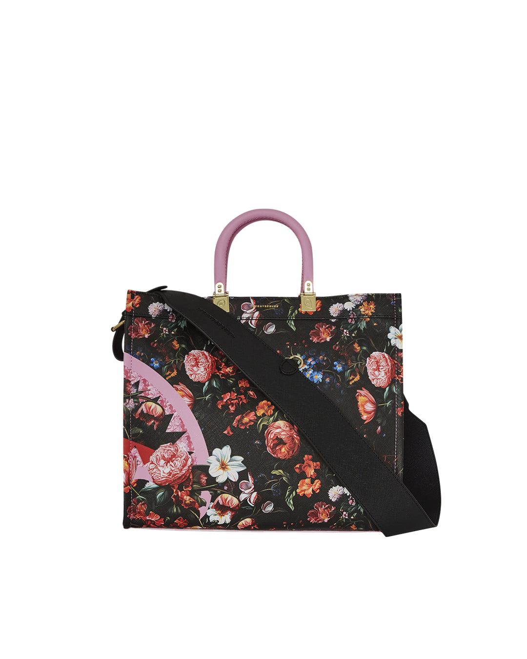 PINK FLOWERS TOTE