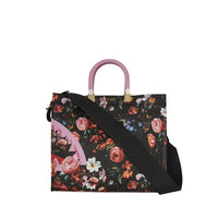 PINK FLOWERS TOTE