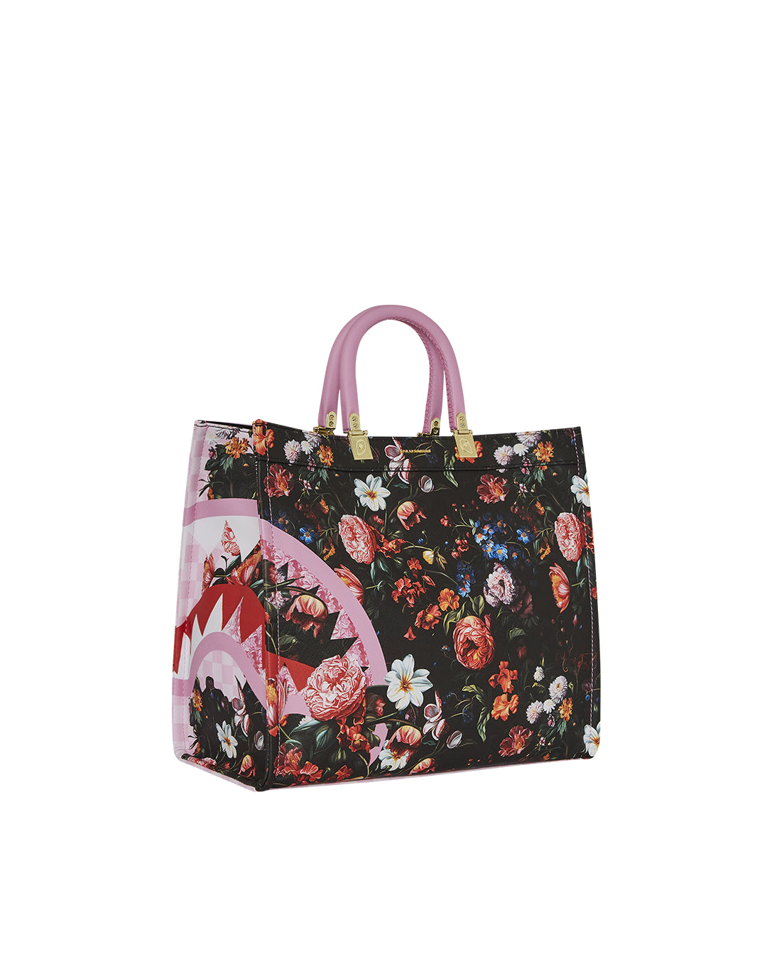 PINK FLOWERS TOTE