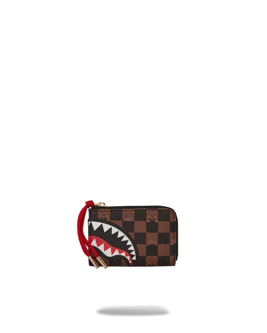 PEEKING CHARACTER CHECK WALLET