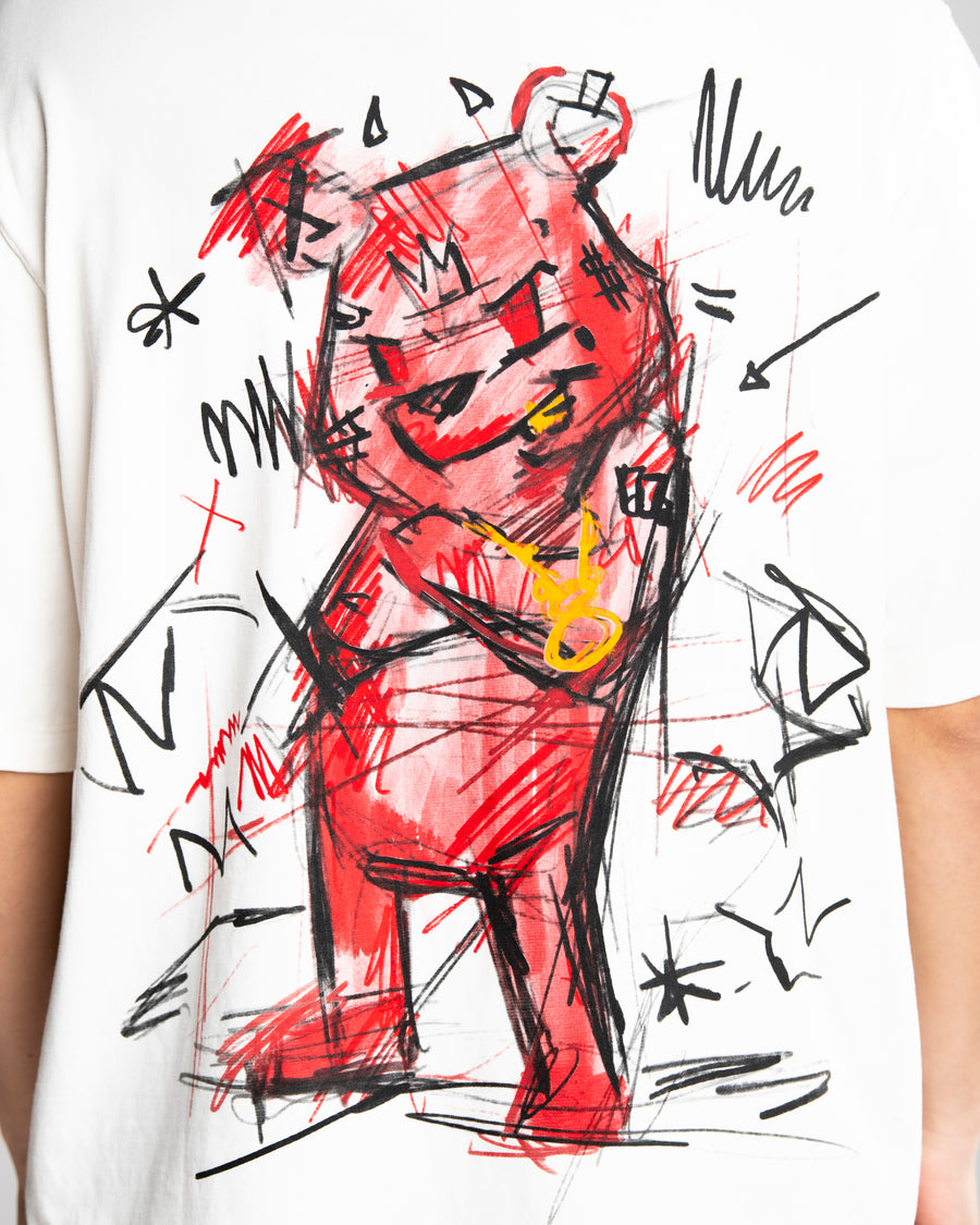 DIABLO BEAR DOODLE OVER T-SHIRT