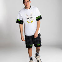 SPLATTER BUNNY DOUBLE T-SHIRT