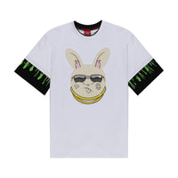 SPLATTER BUNNY DOUBLE T-SHIRT