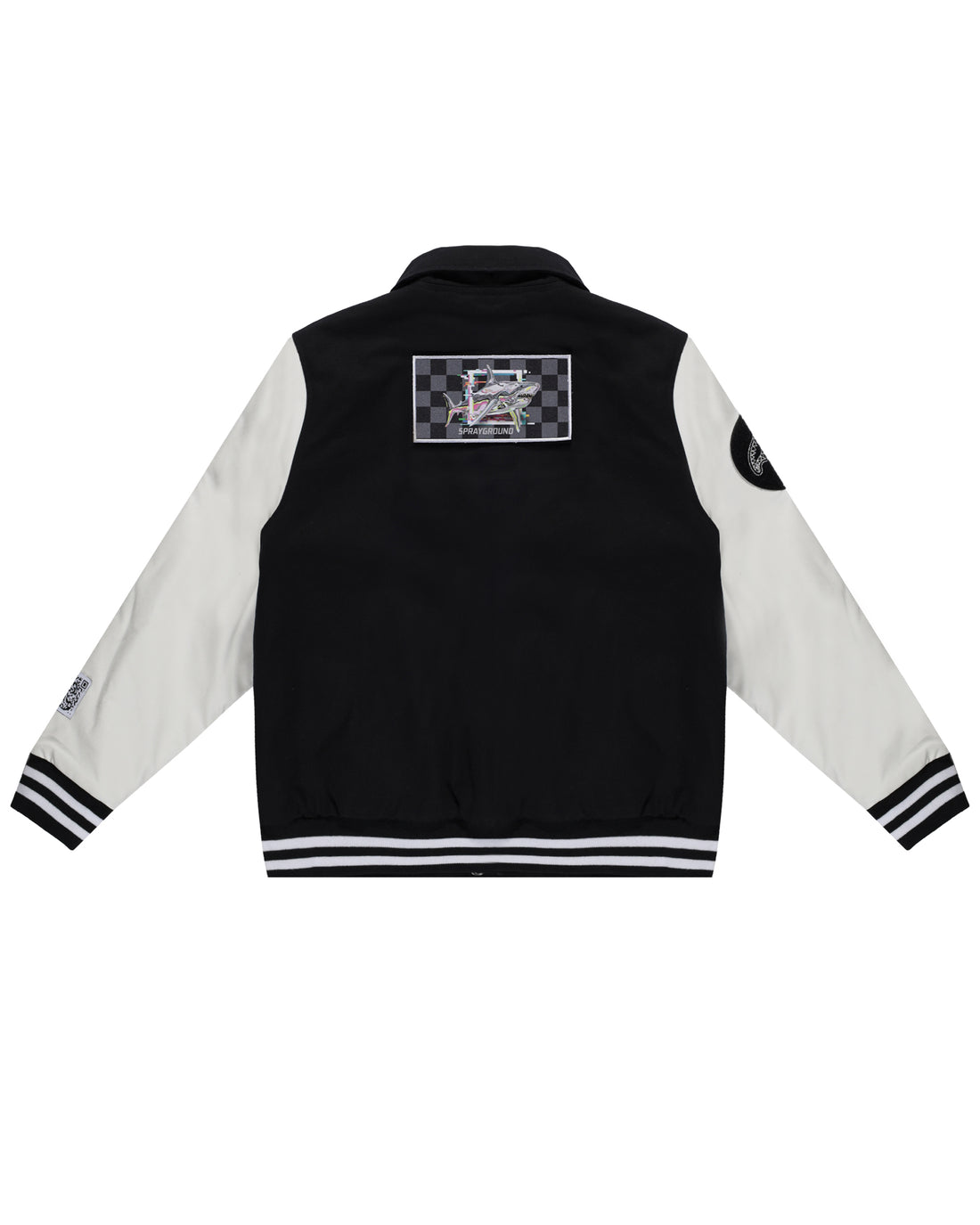 DETACH AND STICK IT VARSITY JACKET