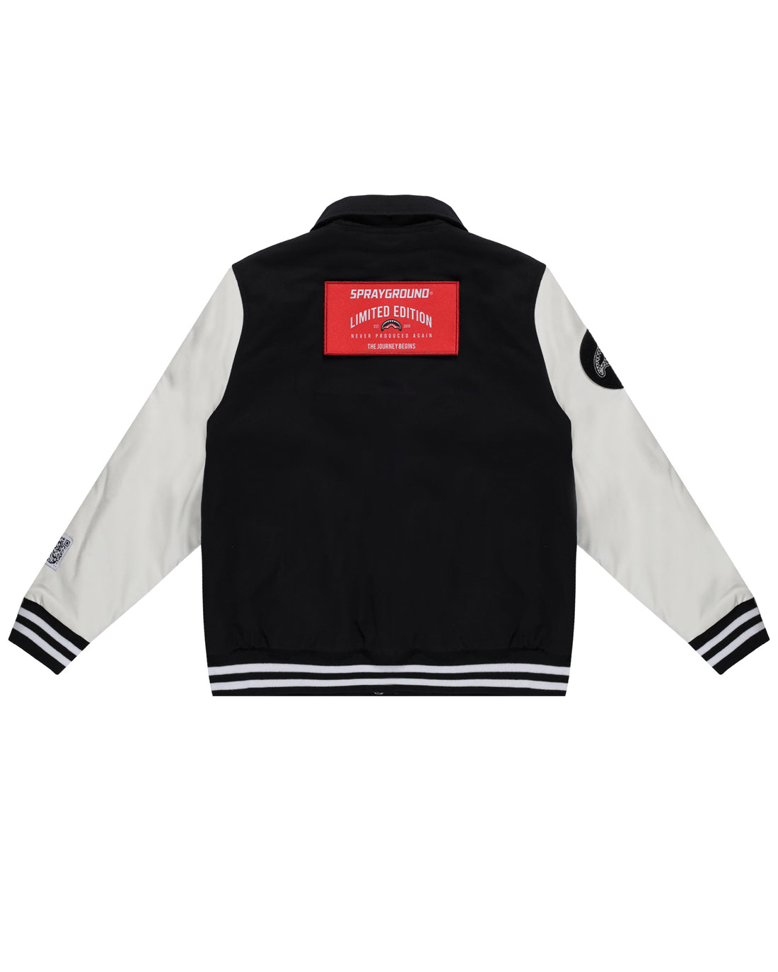 DETACH AND STICK IT VARSITY JACKET