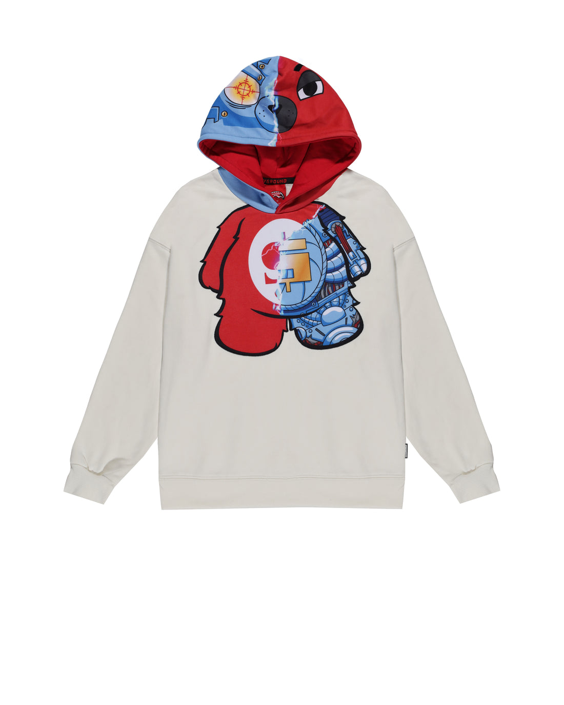 CYBORG BEAR OVER HOODIE