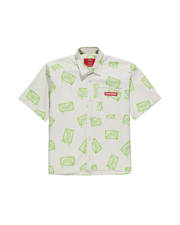 SLIMER DRIPPING ORGANIC COTTON SHIRT