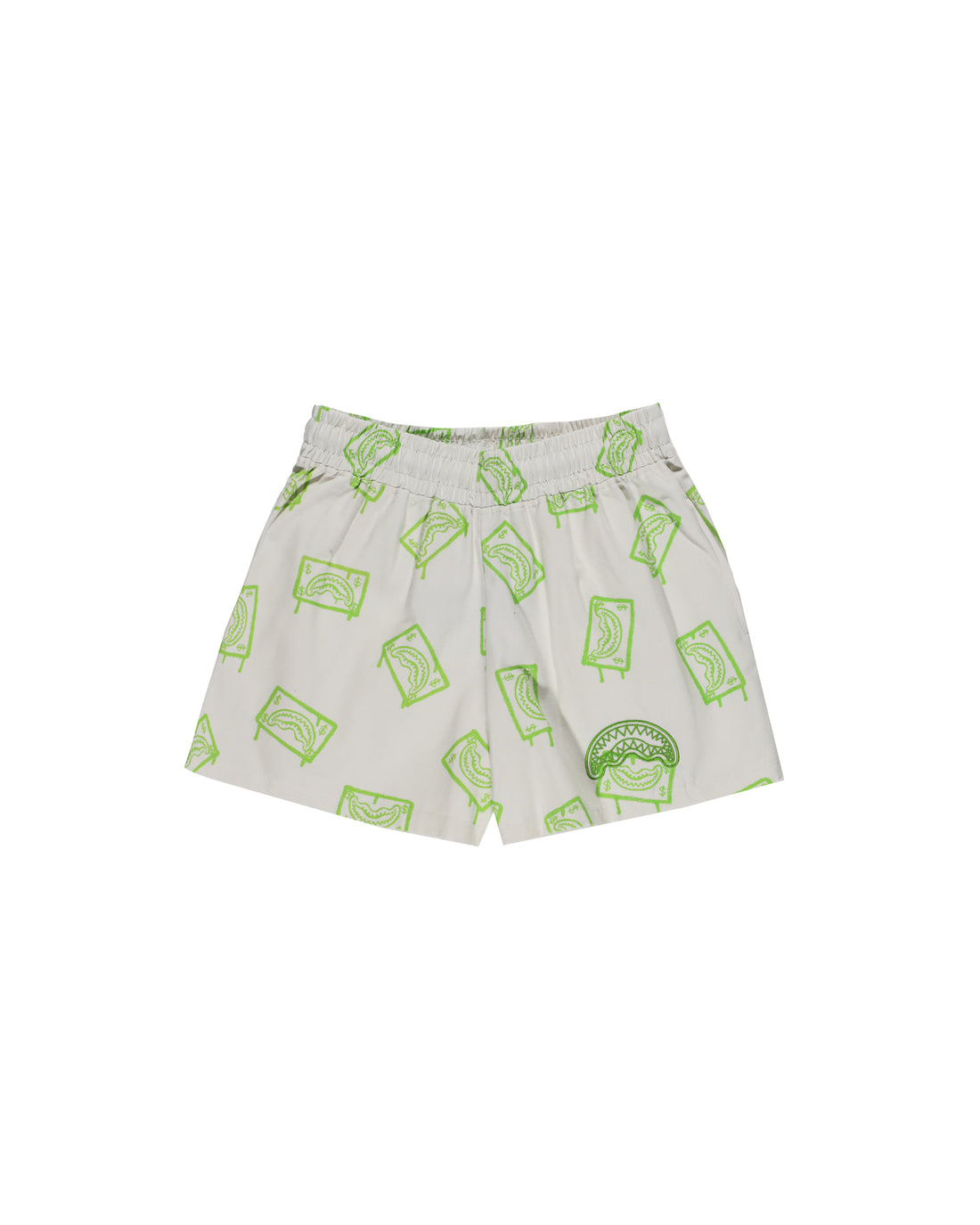 SLIMER DRIPPING ORGANIC COTTON SHORTS