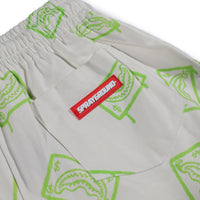 SLIMER DRIPPING ORGANIC COTTON SHORTS