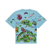 SHARK ISLAND MAYHEM OVER T-SHIRT