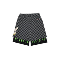 SPLATTER BUNNY DOUBLE SHORTS