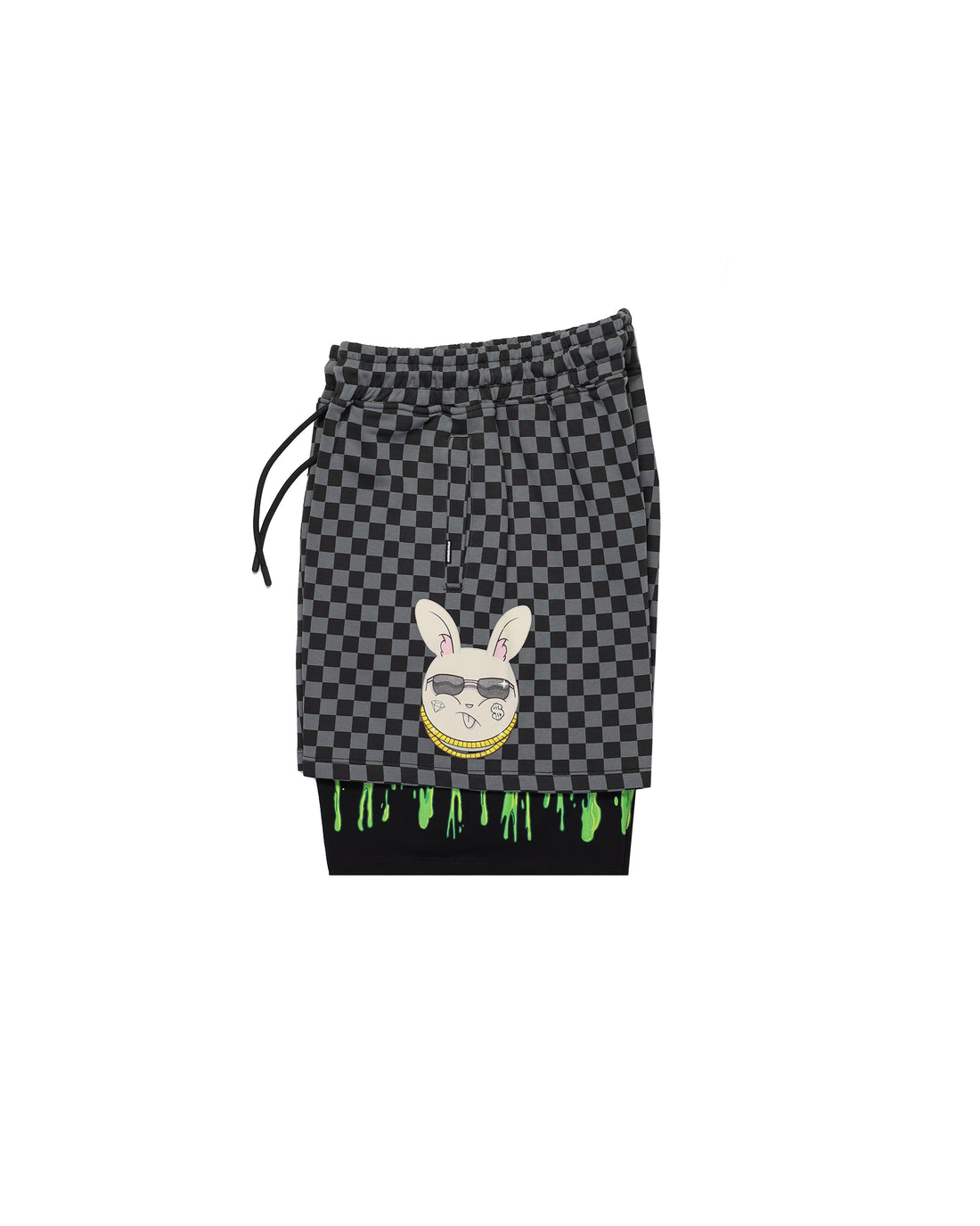 SPLATTER BUNNY DOUBLE SHORTS