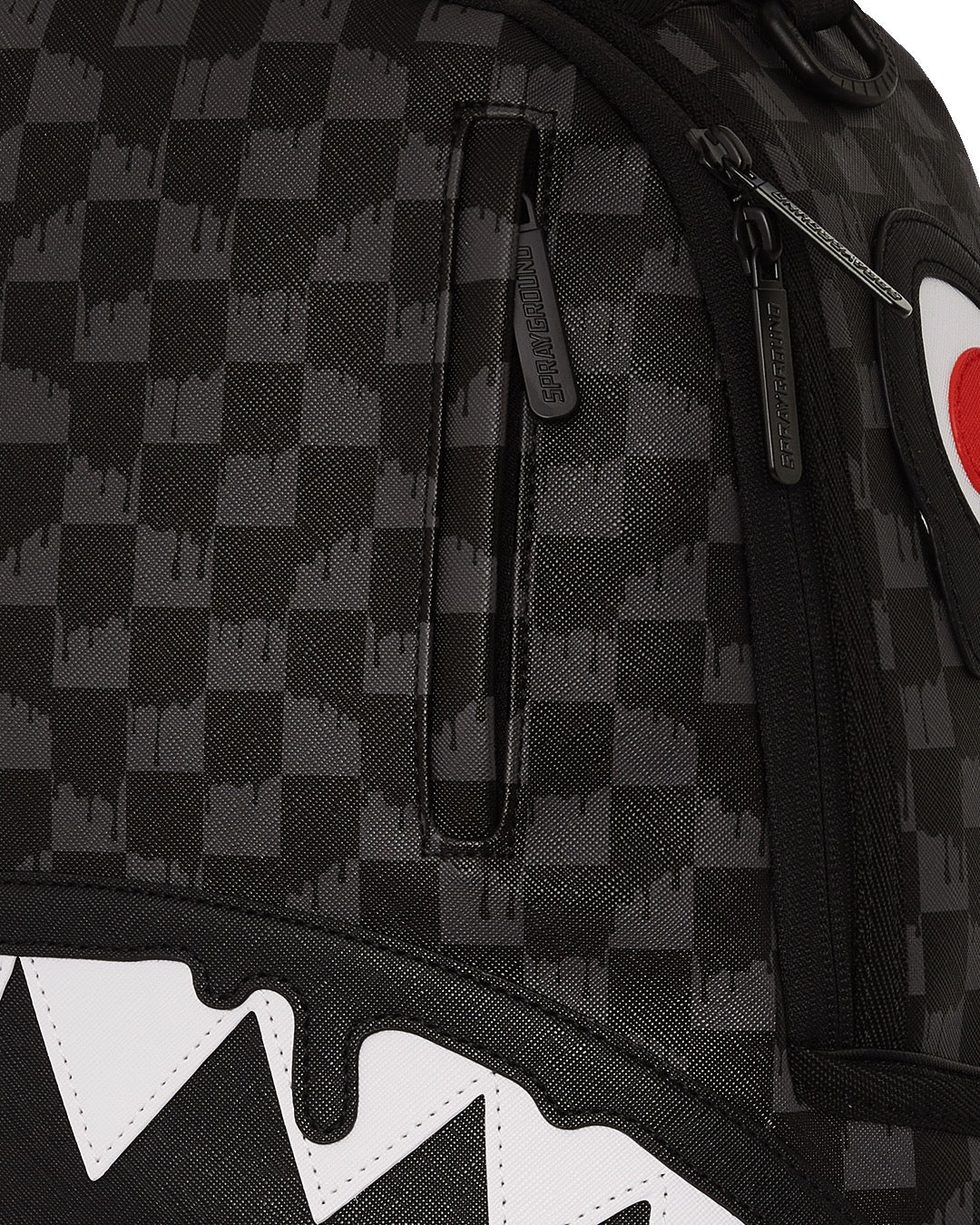 Sprayground Dripping Sharks In Paris リュック Black/関送込 Sprayground Dripping Sharks In Paris Mens Backpack Grey