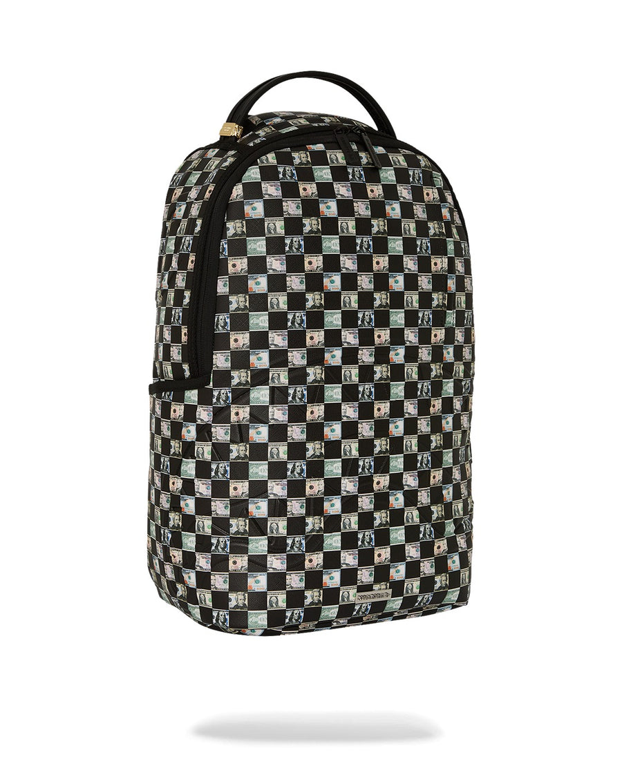 MONEY CHECK PATTERN DLX BACKPACK