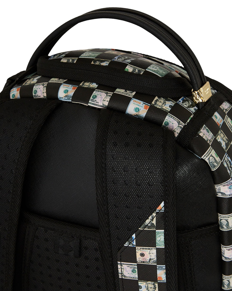 MONEY CHECK PATTERN DLX BACKPACK