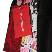 PINK PANTHER PAINTING OVER GRAFFITI DLXR BACKPACK