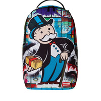 MONOPOLY MAN SPRAYED BOARD DLXR BACKPACK